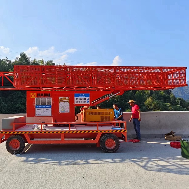 液壓橋梁落水管安裝施工設備功能齊全