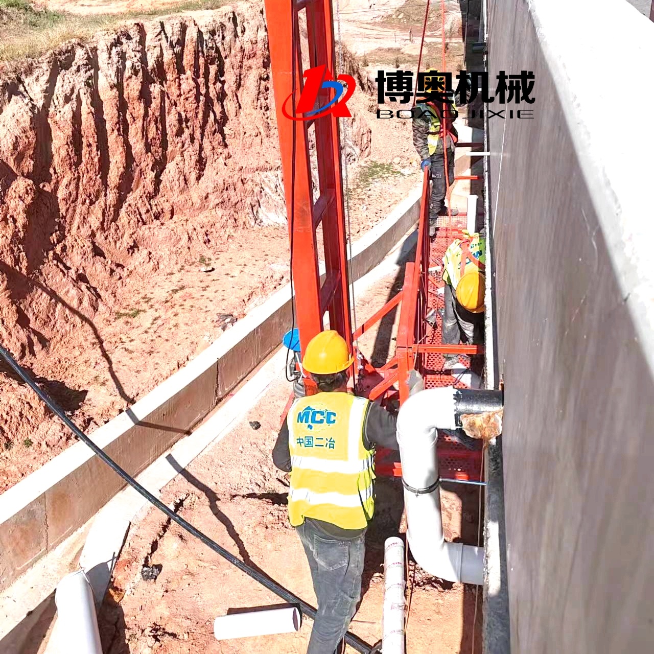 Q4M橋梁排水管安裝設備專利産品