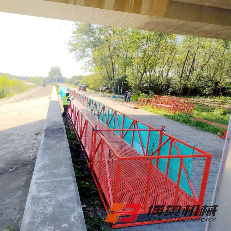 橋梁修複修補吊籃平台生産