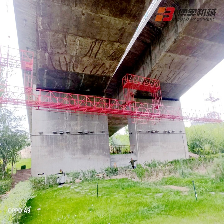 實用的橋梁塗裝施工吊籃設備