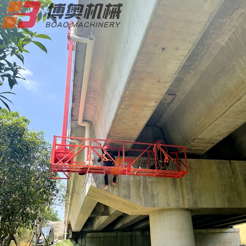 高速橋梁排水管安裝及橋底檢修平台