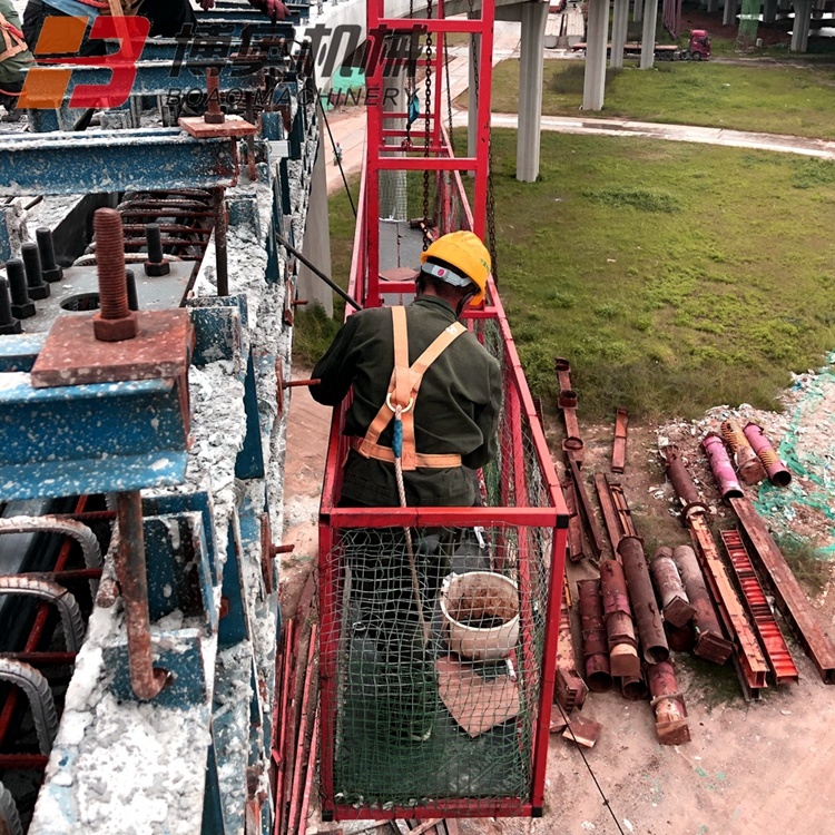 广州鼎高家电制造有限责任公司橋梁防撞牆模闆拆裝安全施工台車